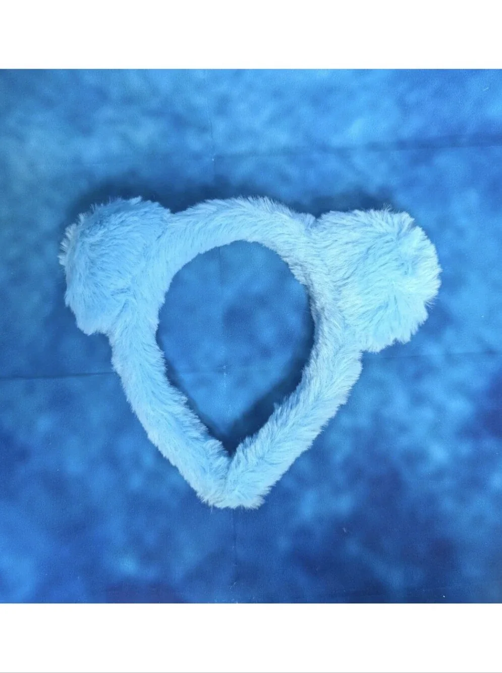 Plus Bear Ear Headband Blue JazSwirl OSFM
